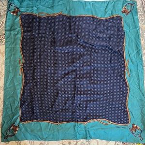 Ralph Lauren Equestrian Horse Scarf